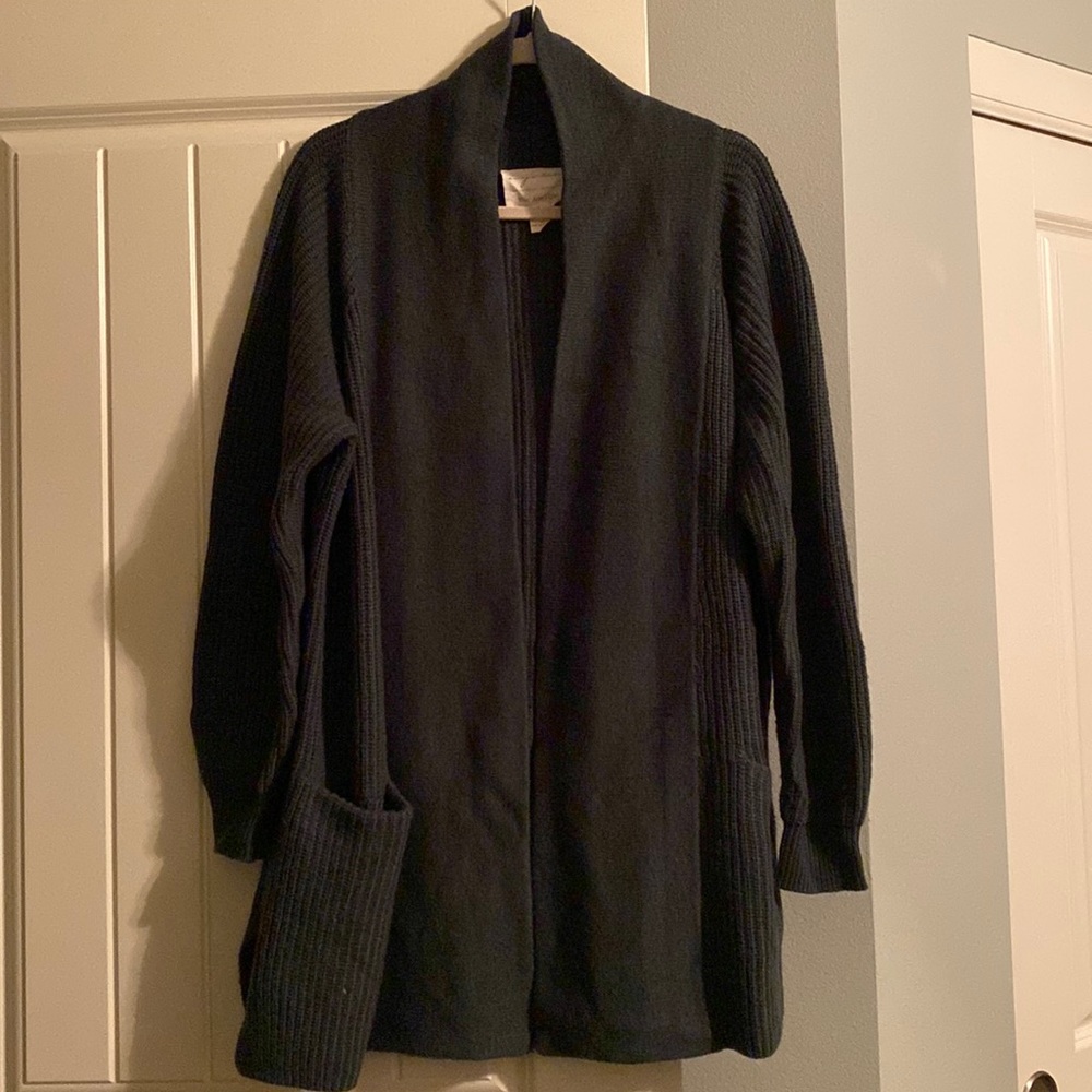 EUC The Adeline Sweater in Dark Ivy